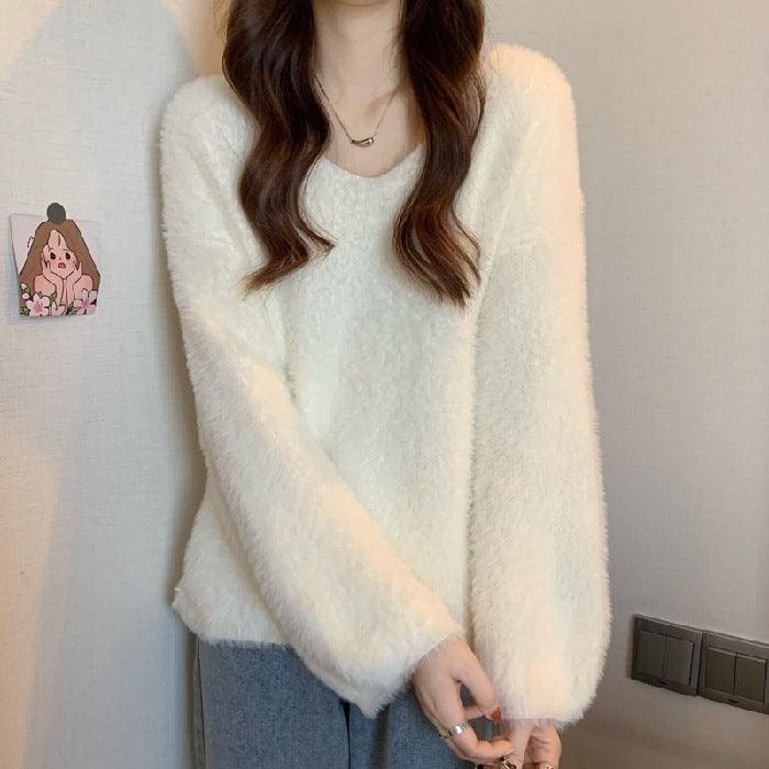Sweet Fashion Loose Cool Knitwear For Women - WOMONA.COM