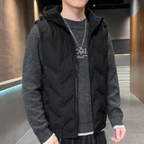 Down Vest Men's Jacket Fleece Warm And Fashionable - WOMONA.COM