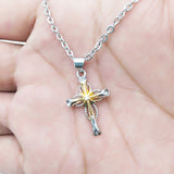 Fashion Octagon Star Cross Pendant Necklaces For Women - WOMONA.COM