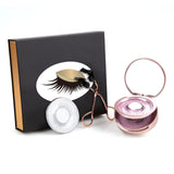 3 Pairs Of Magnet Eyelash Set Magnetic False Eyelashes Glue-free Magnetic Eyelash Curler - WOMONA.COM