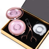 3 Pairs Of Magnet Eyelash Set Magnetic False Eyelashes Glue-free Magnetic Eyelash Curler - WOMONA.COM