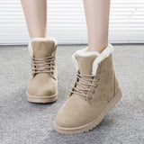 Snow Street Martin Short Boots Women - WOMONA.COM