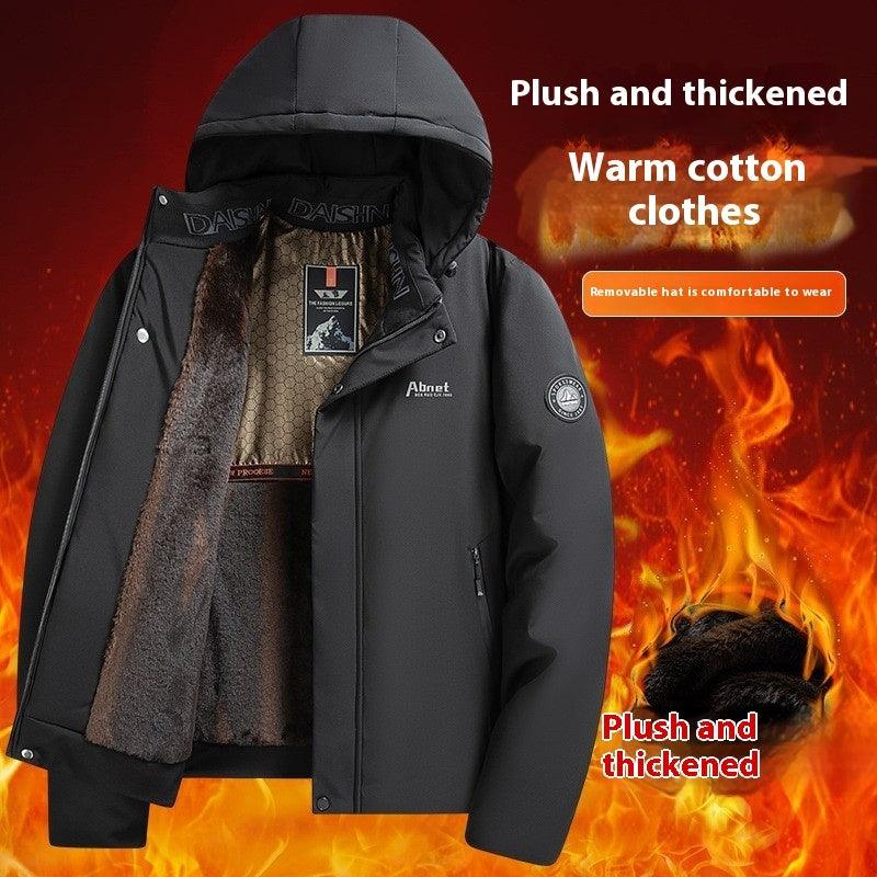 Winter Warm Leisure Graphene Cotton-padded Jacket - WOMONA.COM