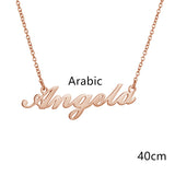 Necklace Alloy Pendant Font Fascinating Pendant - WOMONA.COM