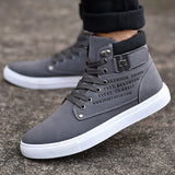 Men's high-top sneakers - WOMONA.COM