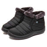 Waterproof boots warm XL snow boots - WOMONA.COM