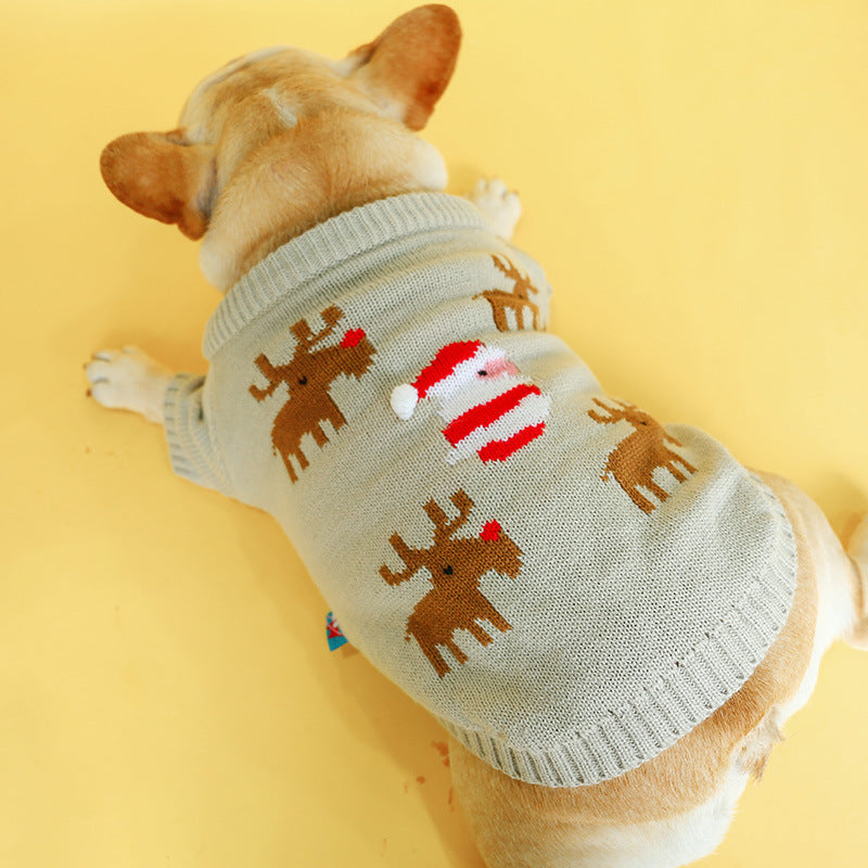 Pet christmas sweater - WOMONA.COM