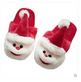 Santa Claus Cotton Shoes Slippers Plush Toy Gift Winter - WOMONA.COM