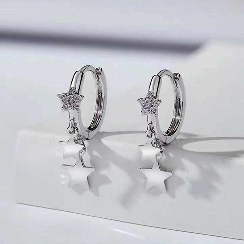 Women's Elegant Gold-Tone Earrings