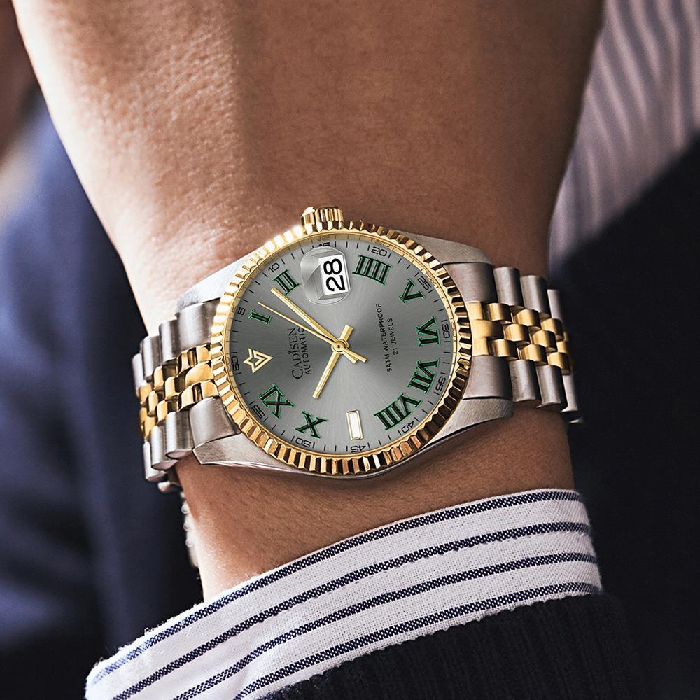Men's Automatic Mechanical Watch Waterproof - WOMONA.COM