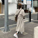 Fashion Ladies Mid-length Coat All-matching - WOMONA.COM