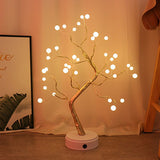 Christmas Decoration Night Light LED Pearl Tree Light Starry Touch Light - WOMONA.COM