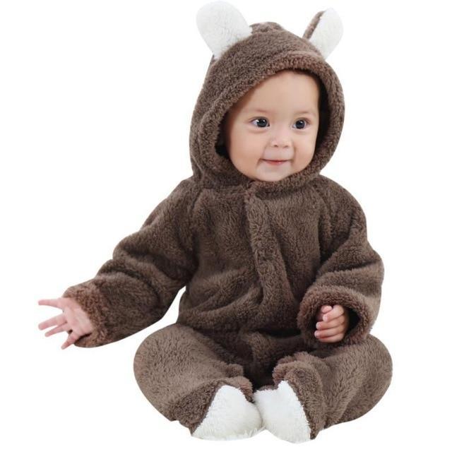 Cute Baby Winter Romper