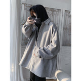 Korean Style Loose Work Coat All Match Clothes - WOMONA.COM