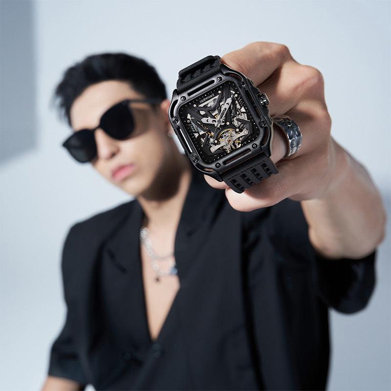 Watch Men's Automatic Mechanical Waterproof - WOMONA.COM