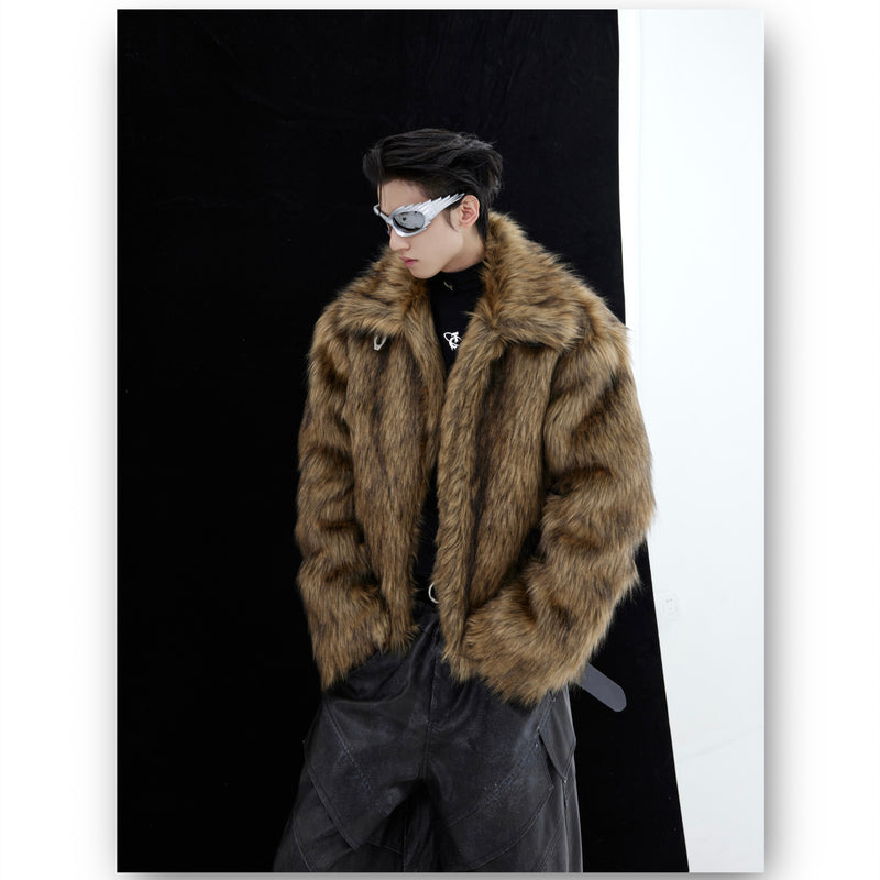 Small Profile Anti Mink Fur Coat