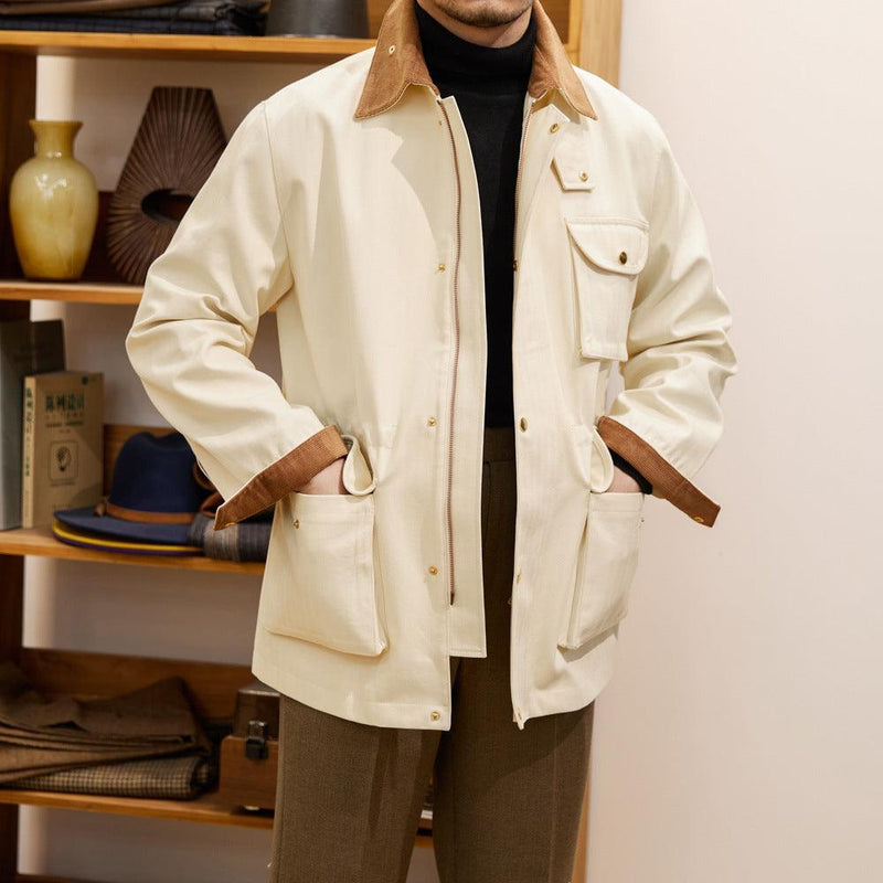 Retro Kaji Thick Trench Coat