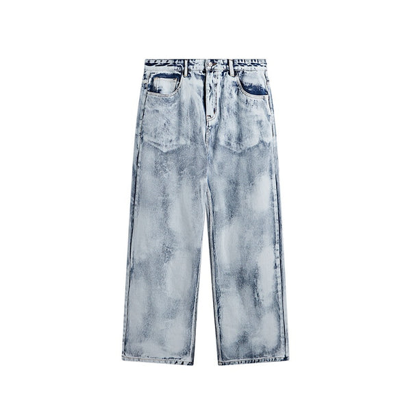 Coole, lockere Street-Jeans mit weitem Bein