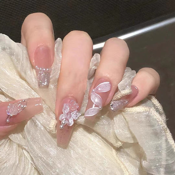 Fake Nails Can Take Ancient Camellia Streamers - WOMONA.COM