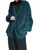 Korean Style Artificial Mink Fur Sweater Coat - WOMONA.COM