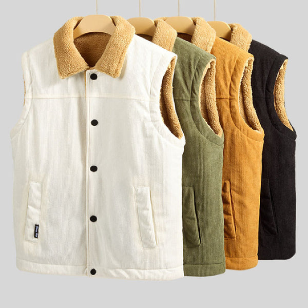 Men's Lamp Wick Cashmere Warm Jacket - WOMONA.COM