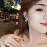 Fashion Pearl Stud Earrings - WOMONA.COM