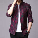 Autumn And Winter Men's New Shirts Business Men's Long Sleeves - WOMONA.COM