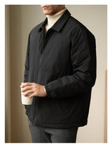 Men's Business Leisure Commute Thick Warm Jacket Coat - WOMONA.COM