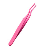 Stainless Steel Beauty Tools Eyelash Curler Aid Tweezers - WOMONA.COM