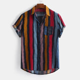 Short Sleeve shirts for Men's shirt summer - WOMONA.COM