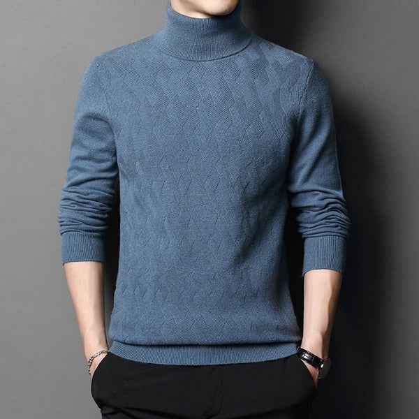 Men's thick woolen sweater for autumn and winter