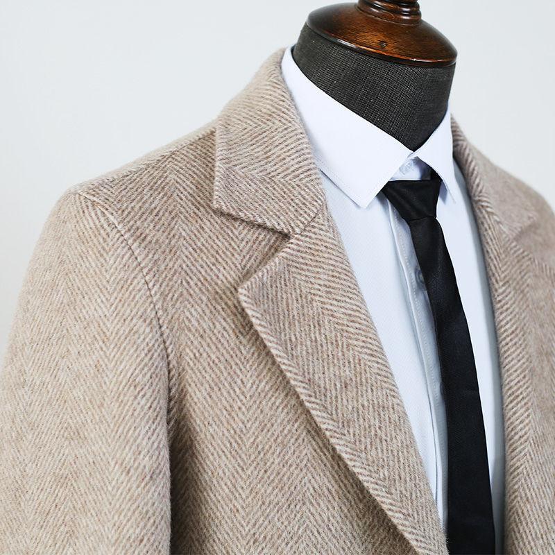 Double-faced Woolen Goods Wool Overcoat