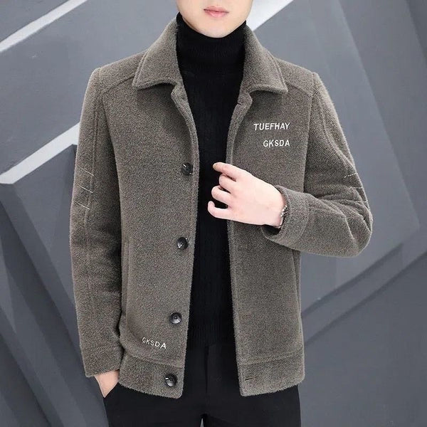 Men's Padded Jacket Top Casual Trench Coat