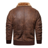 New Leather And Fur Men's Jacket Men's - WOMONA.COM