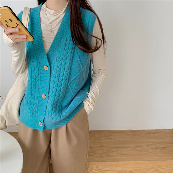 Women Sweaters Wear Korean Style Loose Clothes - WOMONA.COM