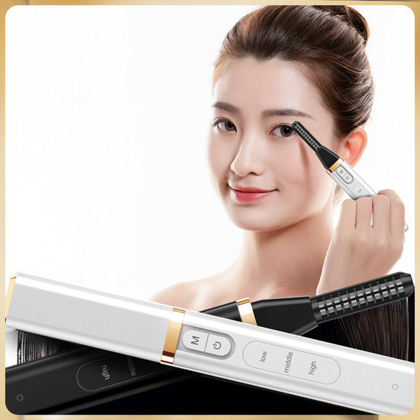 Electric heating rechargeable eyelash curler - WOMONA.COM