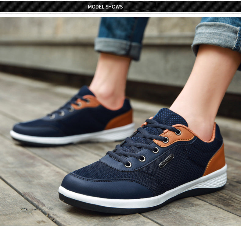 Fashion Light Sports Casual Men Shoes - WOMONA.COM