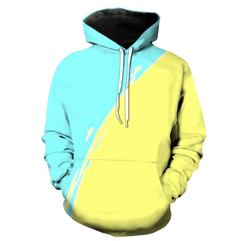 Autumn And Winter Art Graffiti 3D Digital Printing Sweater - WOMONA.COM