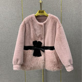 Faux Fur Coat Classic Style Slimming All-matching Western Style - WOMONA.COM