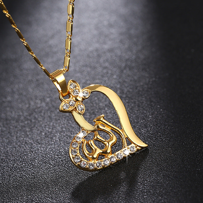 Religious Irish necklace Muslim God Allah necklace - WOMONA.COM