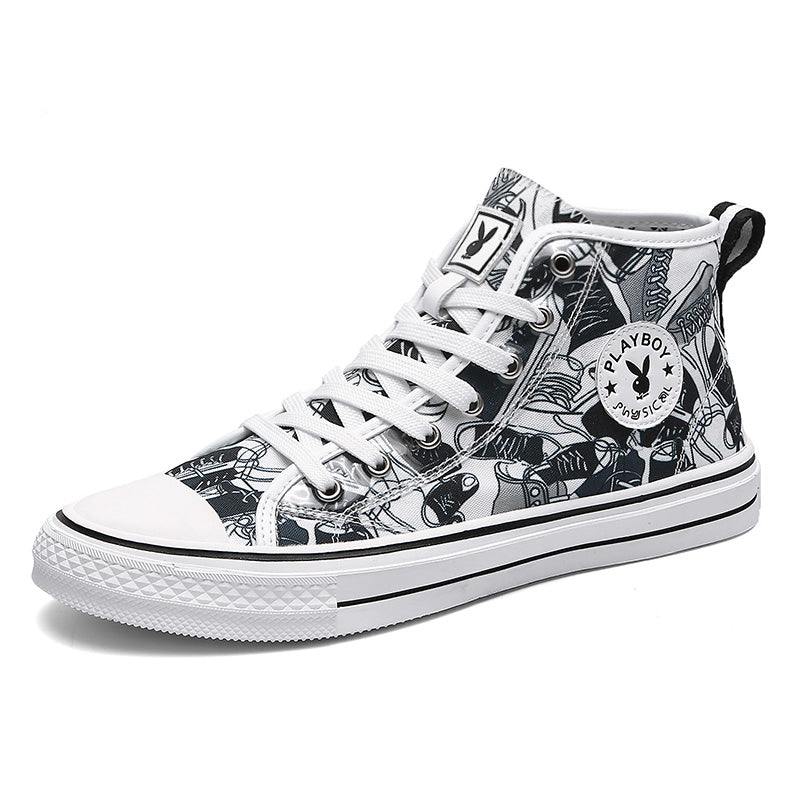 Graffiti casual sneakers - WOMONA.COM