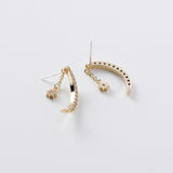 Zircon Moon Xingyue Earrings - WOMONA.COM