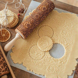 Christmas gift printing rolling pin - WOMONA.COM