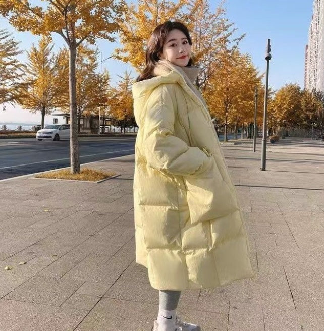 Korean Version Of Loose Padded Coat - WOMONA.COM