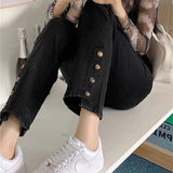 High Waist Slimming Retro Jeans For Women - WOMONA.COM