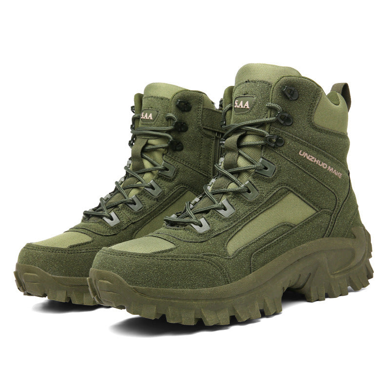 Combat Hiking Desert Warm Snow Boots - WOMONA.COM