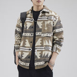 Heavy Woolen  Long-sleeved Autumn And Winter Thickened Plaid Jacket - WOMONA.COM