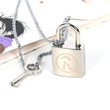 Lock Necklace Necklace Couples Can - WOMONA.COM