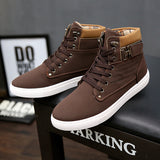 Men's high-top sneakers - WOMONA.COM