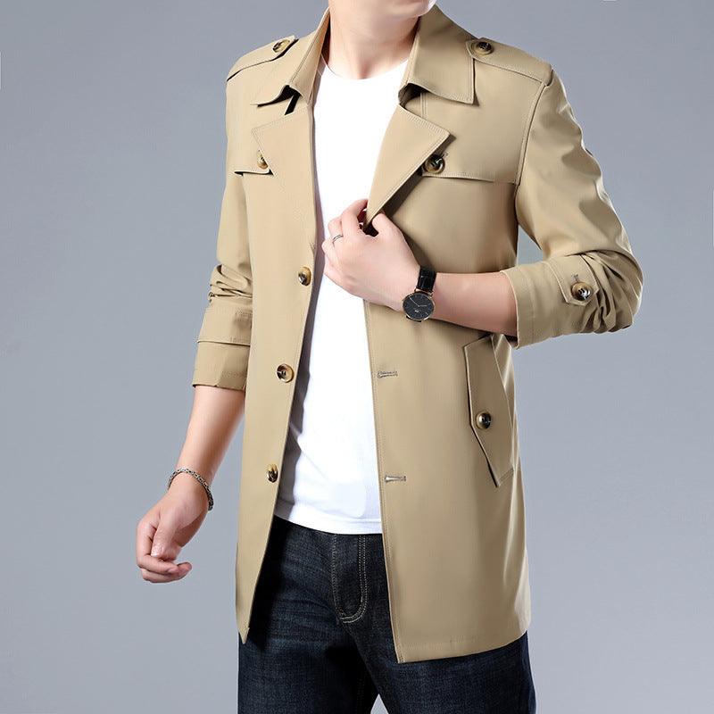 Men's windbreaker casual jacket - WOMONA.COM
